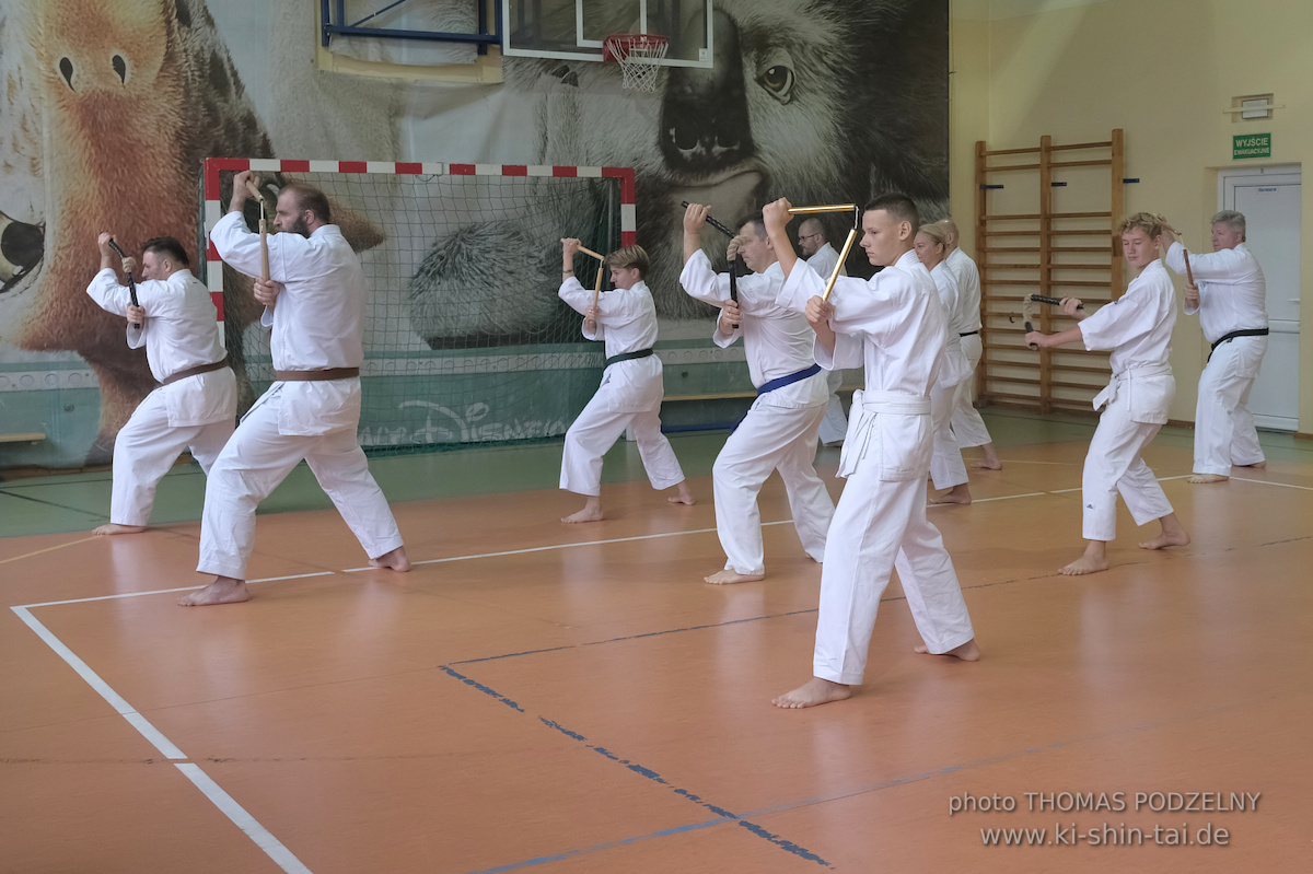 Ryûkyû Kobudô Lehrgang mit Thomas Podzelny 6.Dan in Krakau/Polen 12.-14.9.2025 