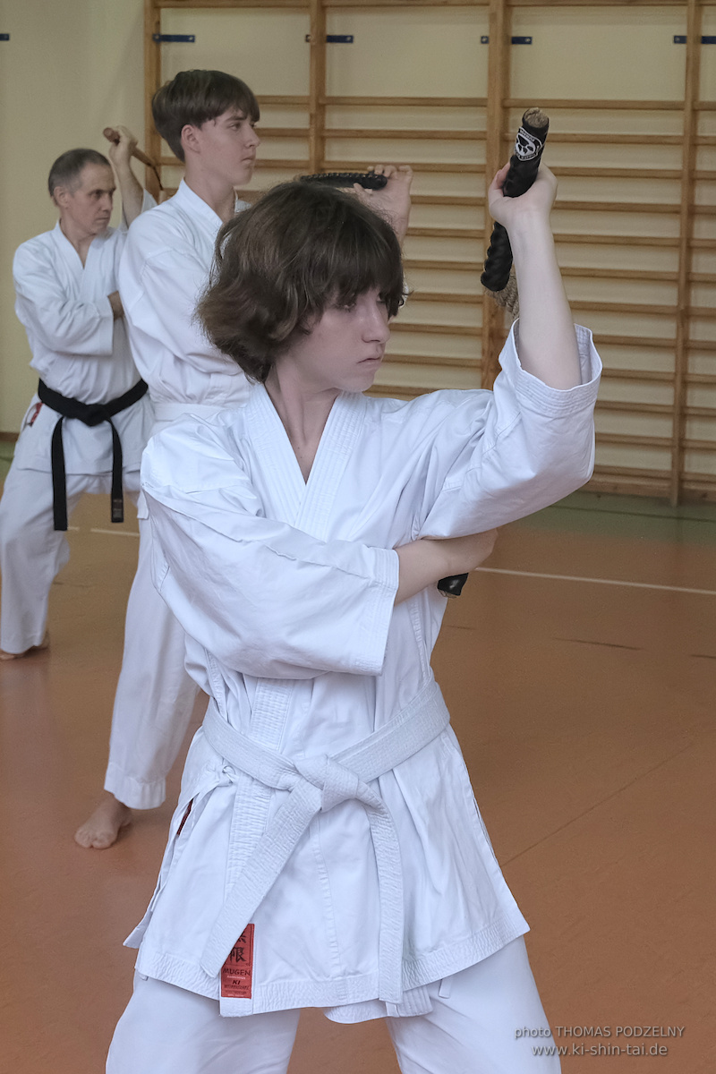 Ryûkyû Kobudô Lehrgang mit Thomas Podzelny 6.Dan in Krakau/Polen 12.-14.9.2025 