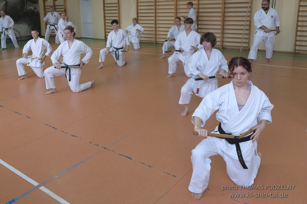 Ryûkyû Kobudô Lehrgang mit Thomas Podzelny 6.Dan in Krakau/Polen 12.-14.9.2025 
