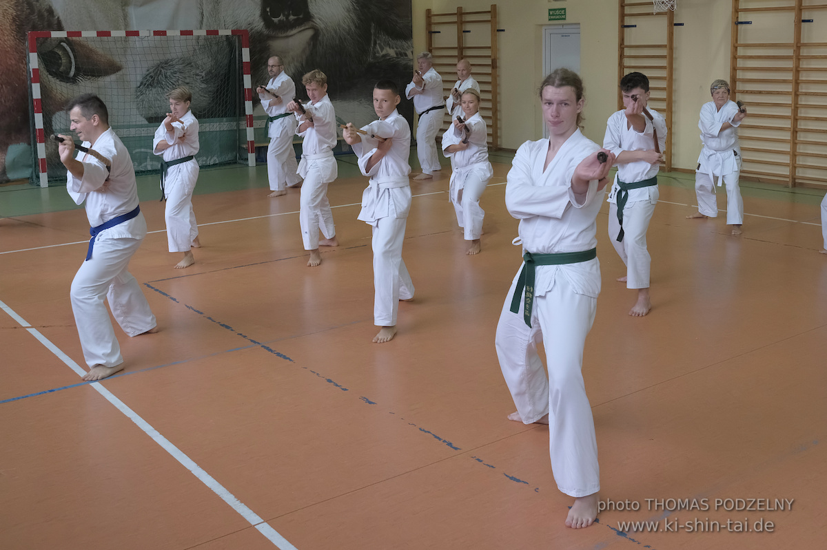 Ryûkyû Kobudô Lehrgang mit Thomas Podzelny 6.Dan in Krakau/Polen 12.-14.9.2025 