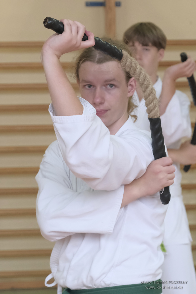Ryûkyû Kobudô Lehrgang mit Thomas Podzelny 6.Dan in Krakau/Polen 12.-14.9.2025 