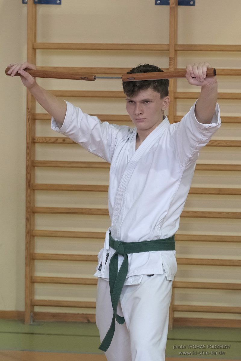 Ryûkyû Kobudô Lehrgang mit Thomas Podzelny 6.Dan in Krakau/Polen 12.-14.9.2025 