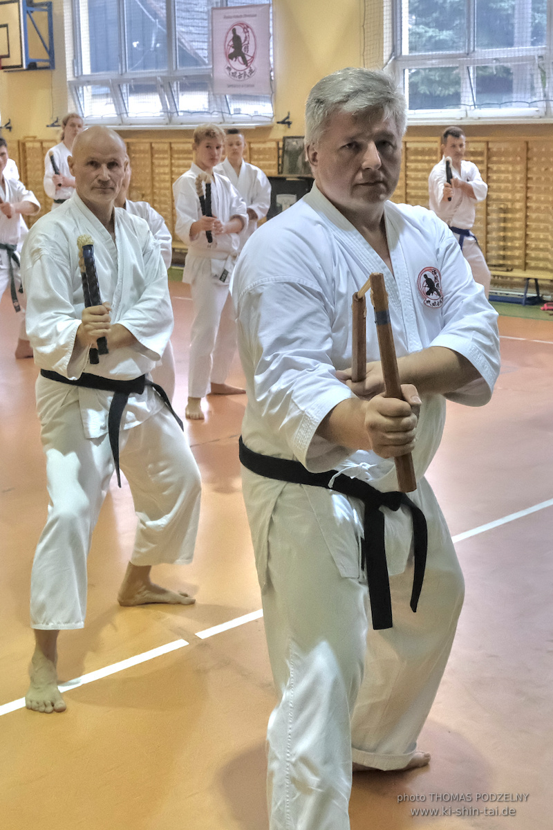 Ryûkyû Kobudô Lehrgang mit Thomas Podzelny 6.Dan in Krakau/Polen 12.-14.9.2025 