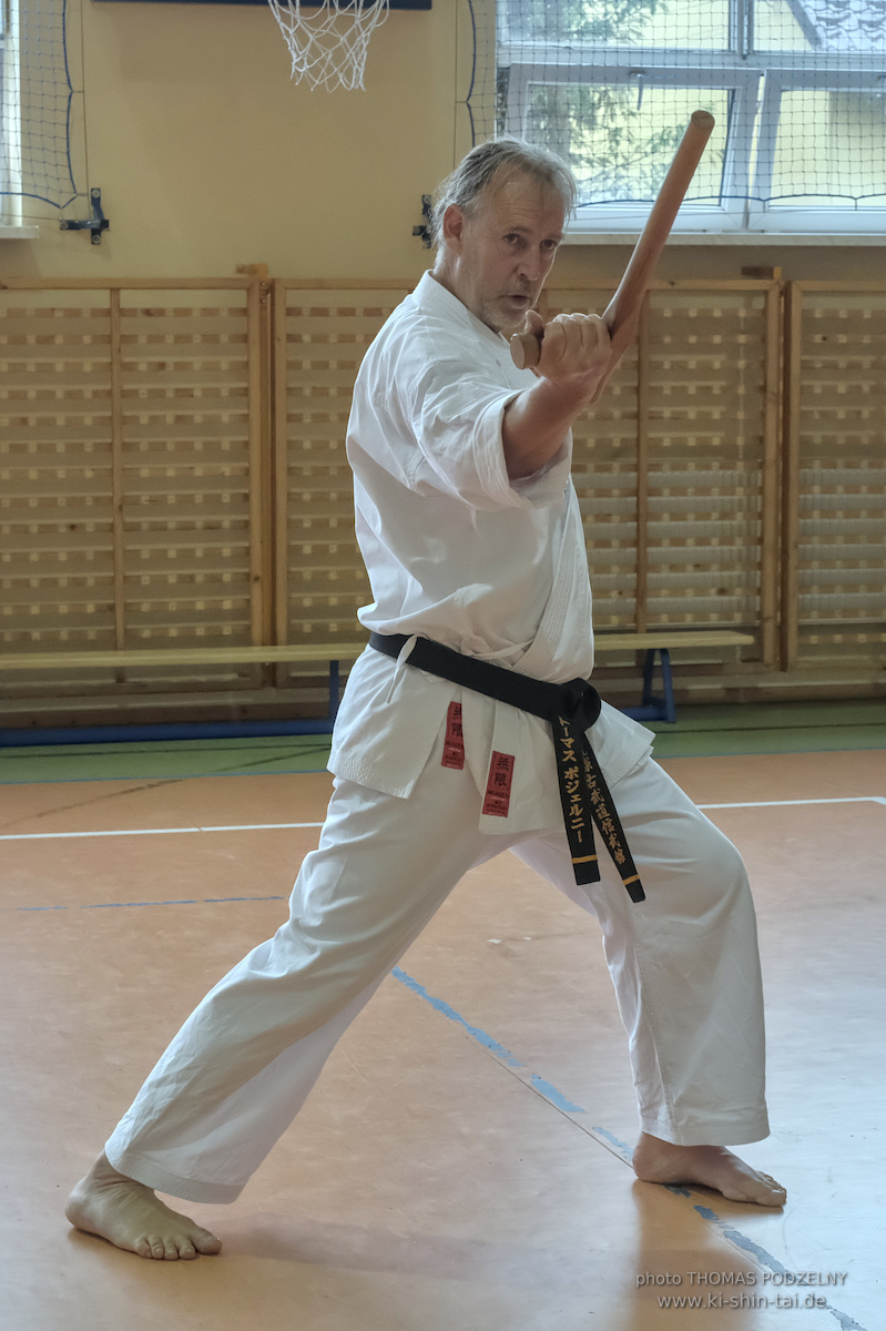 Ryûkyû Kobudô Lehrgang mit Thomas Podzelny 6.Dan in Krakau/Polen 12.-14.9.2025 