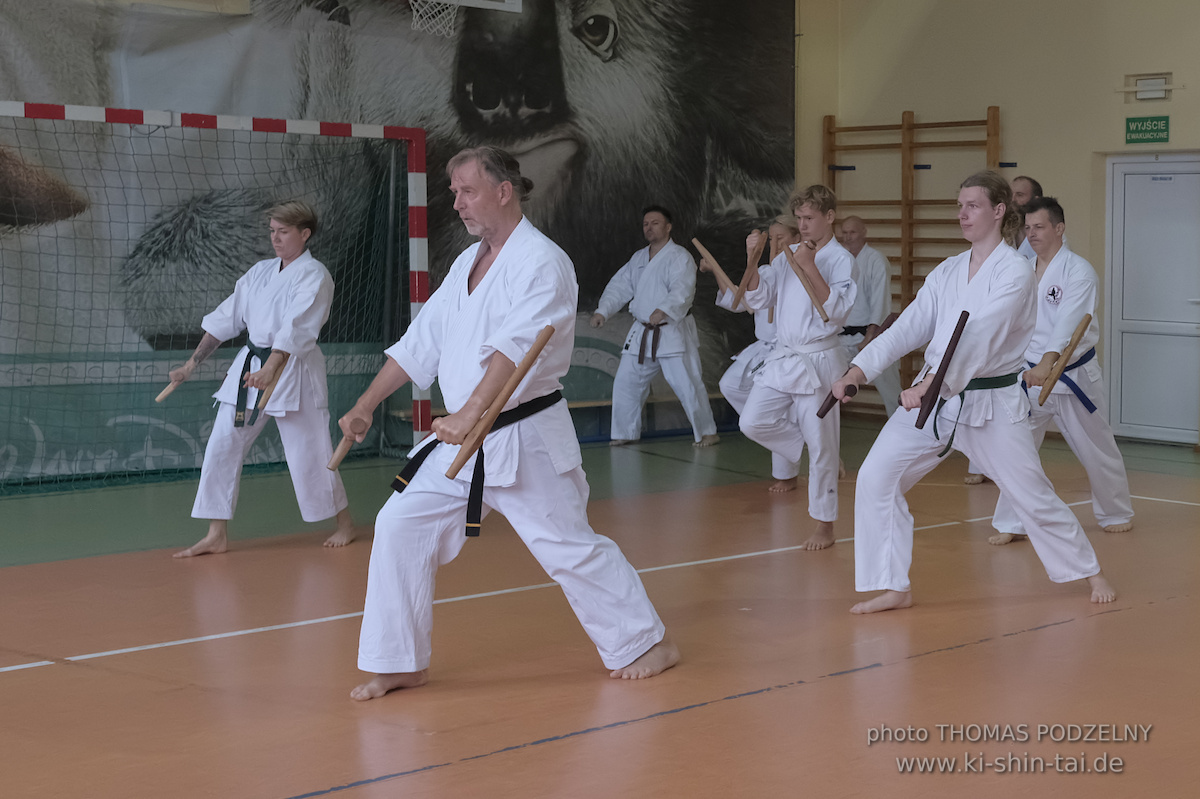 Ryûkyû Kobudô Lehrgang mit Thomas Podzelny 6.Dan in Krakau/Polen 12.-14.9.2025 