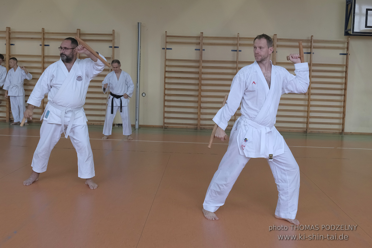 Ryûkyû Kobudô Lehrgang mit Thomas Podzelny 6.Dan in Krakau/Polen 12.-14.9.2025 