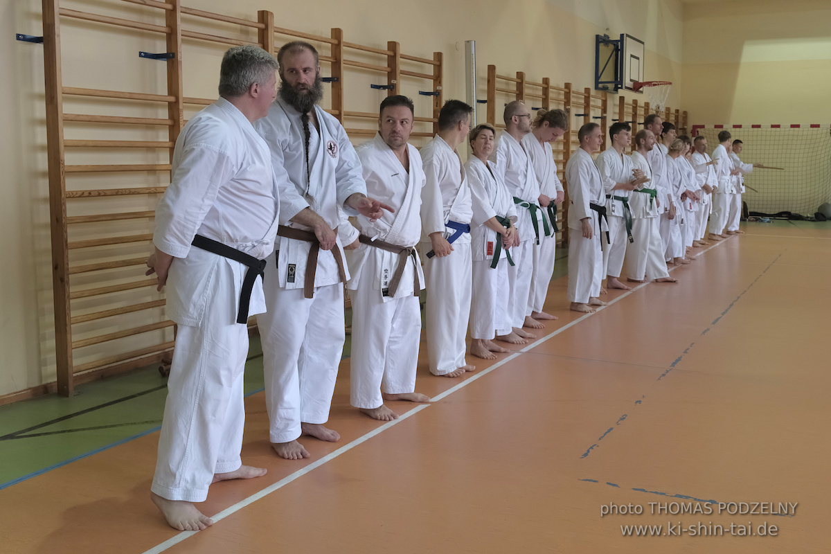 Ryûkyû Kobudô Lehrgang mit Thomas Podzelny 6.Dan in Krakau/Polen 12.-14.9.2025 