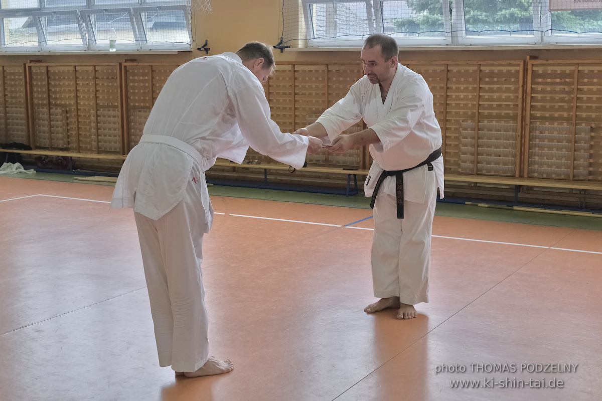 Ryûkyû Kobudô Lehrgang mit Thomas Podzelny 6.Dan in Krakau/Polen 12.-14.9.2025 