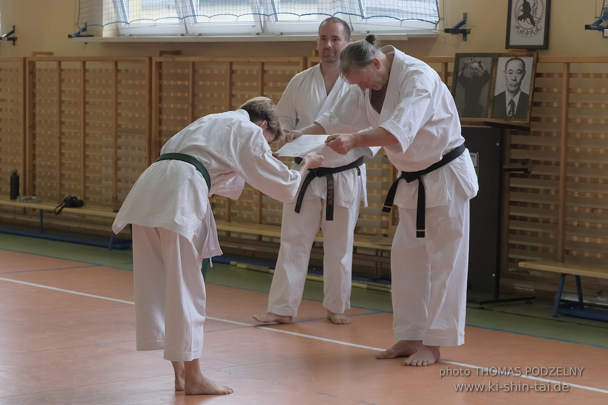 Ryûkyû Kobudô Lehrgang mit Thomas Podzelny 6.Dan in Krakau/Polen 12.-14.9.2025 
