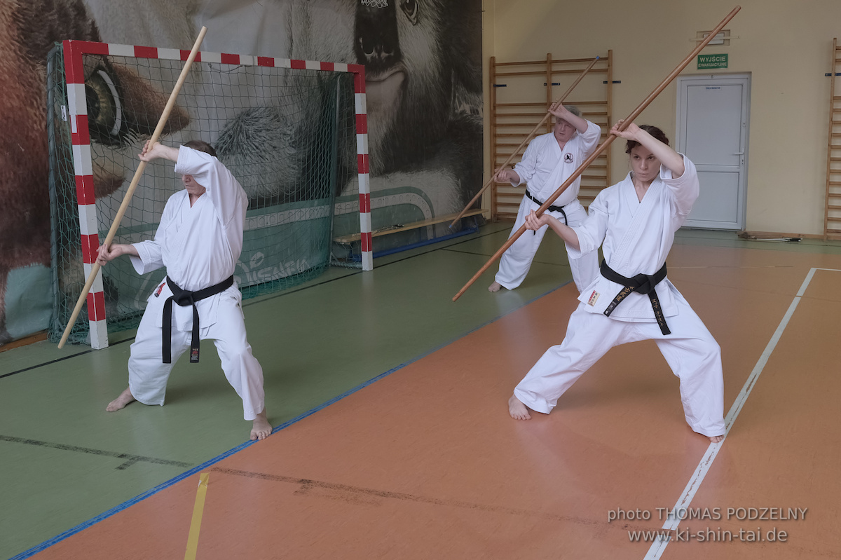 Ryûkyû Kobudô Lehrgang mit Thomas Podzelny 6.Dan in Krakau/Polen 12.-14.9.2025 