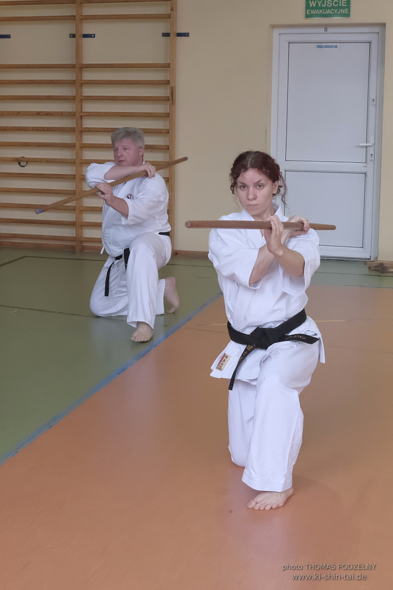 Ryûkyû Kobudô Lehrgang mit Thomas Podzelny 6.Dan in Krakau/Polen 12.-14.9.2025 
