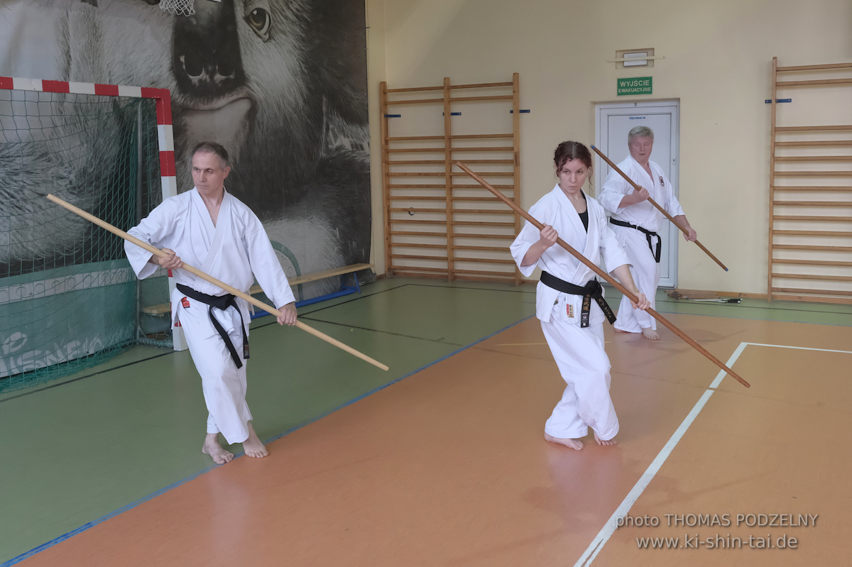 Ryûkyû Kobudô Lehrgang mit Thomas Podzelny 6.Dan in Krakau/Polen 12.-14.9.2025 