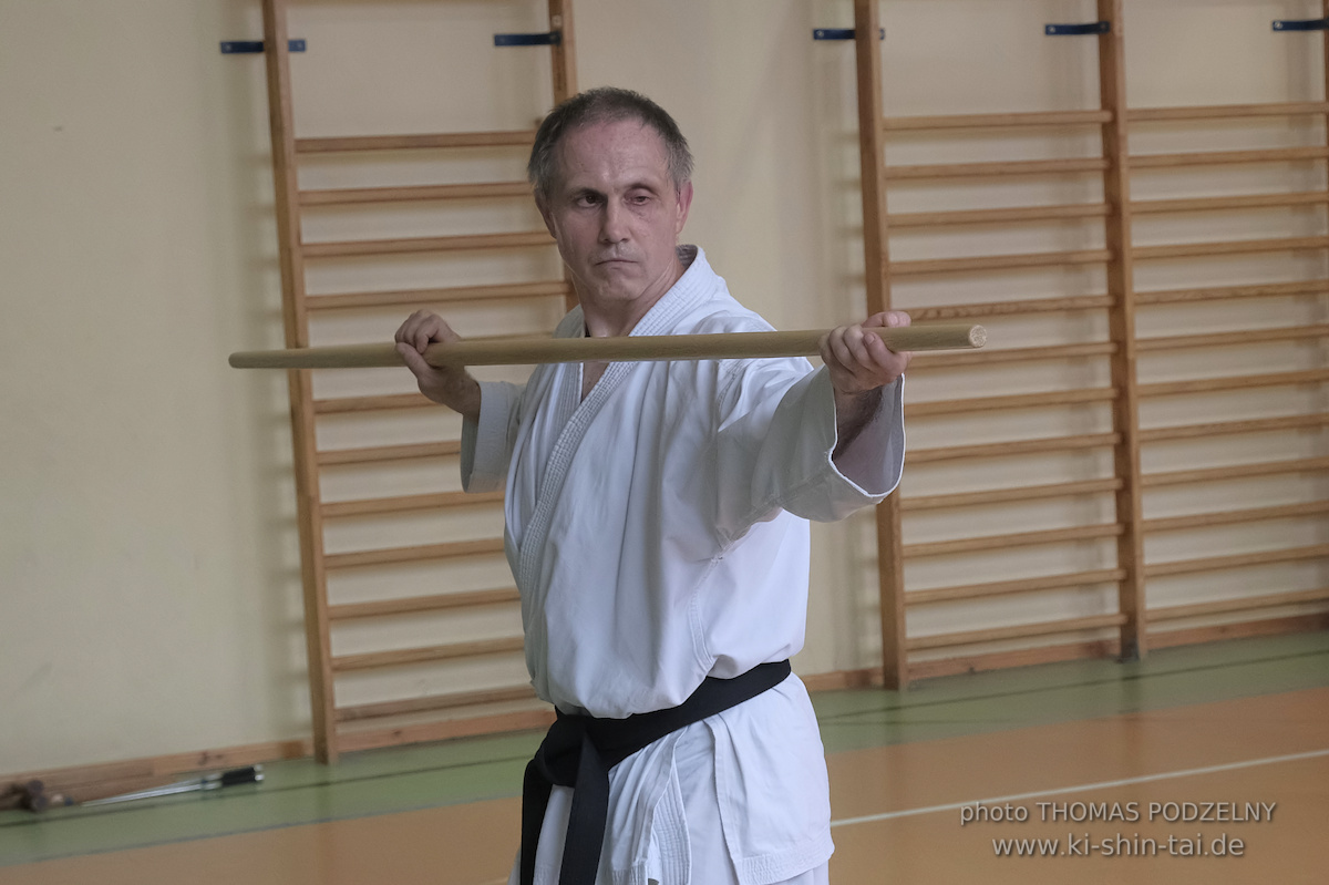 Ryûkyû Kobudô Lehrgang mit Thomas Podzelny 6.Dan in Krakau/Polen 12.-14.9.2025 