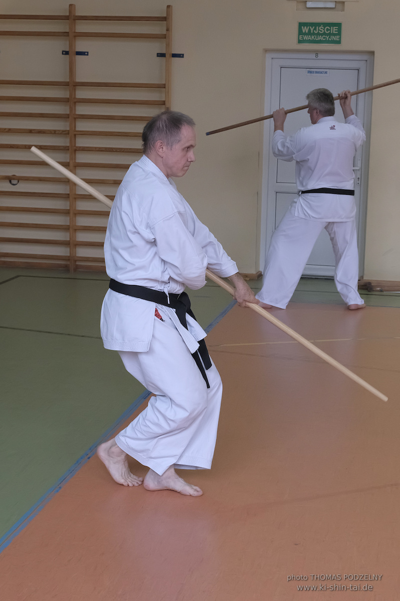 Ryûkyû Kobudô Lehrgang mit Thomas Podzelny 6.Dan in Krakau/Polen 12.-14.9.2025 