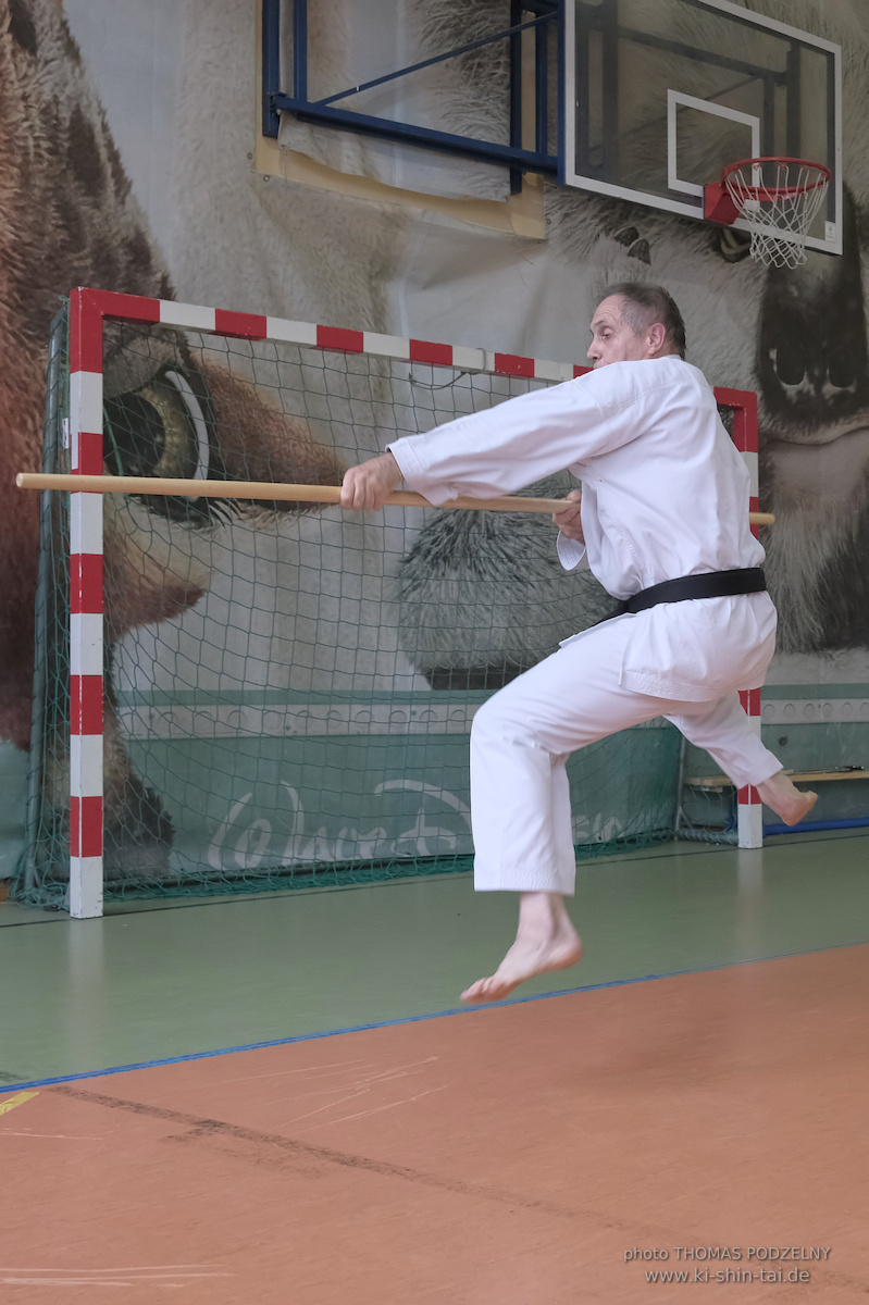 Ryûkyû Kobudô Lehrgang mit Thomas Podzelny 6.Dan in Krakau/Polen 12.-14.9.2025 
