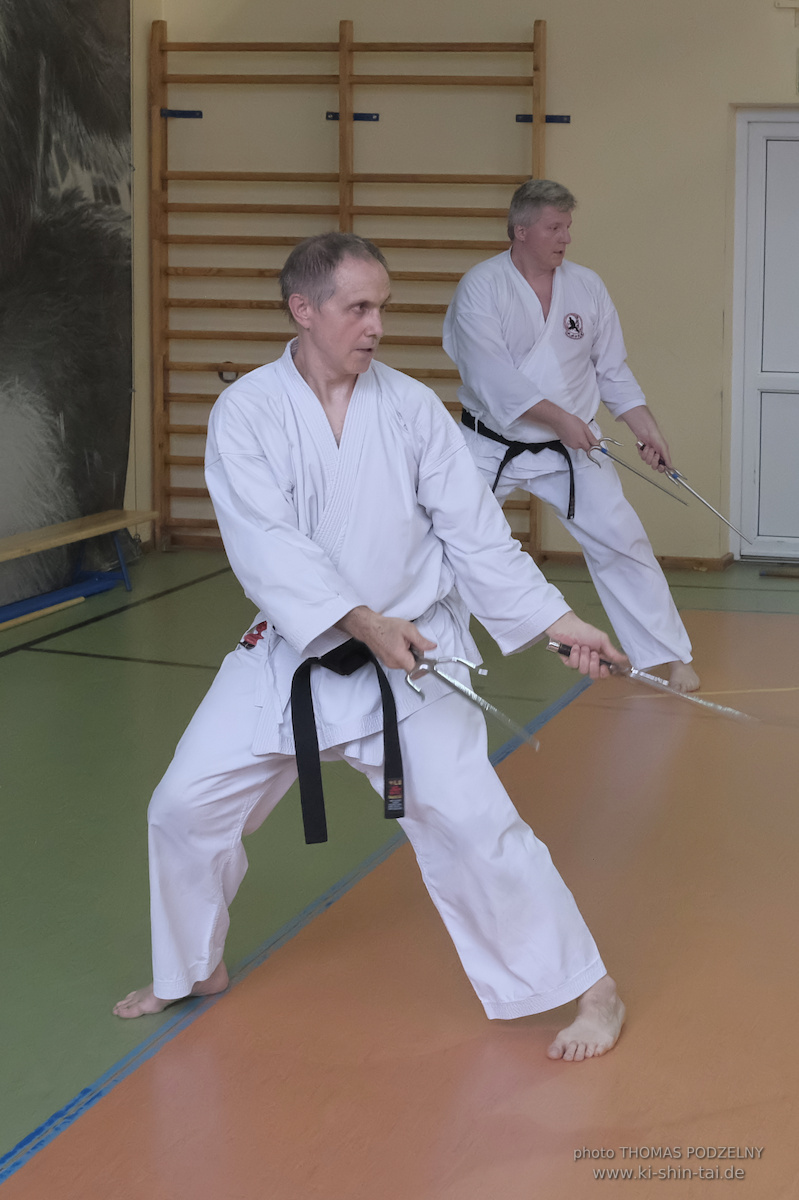 Ryûkyû Kobudô Lehrgang mit Thomas Podzelny 6.Dan in Krakau/Polen 12.-14.9.2025 