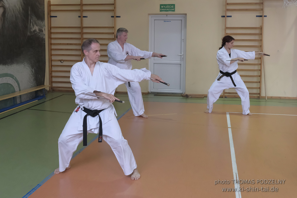 Ryûkyû Kobudô Lehrgang mit Thomas Podzelny 6.Dan in Krakau/Polen 12.-14.9.2025 