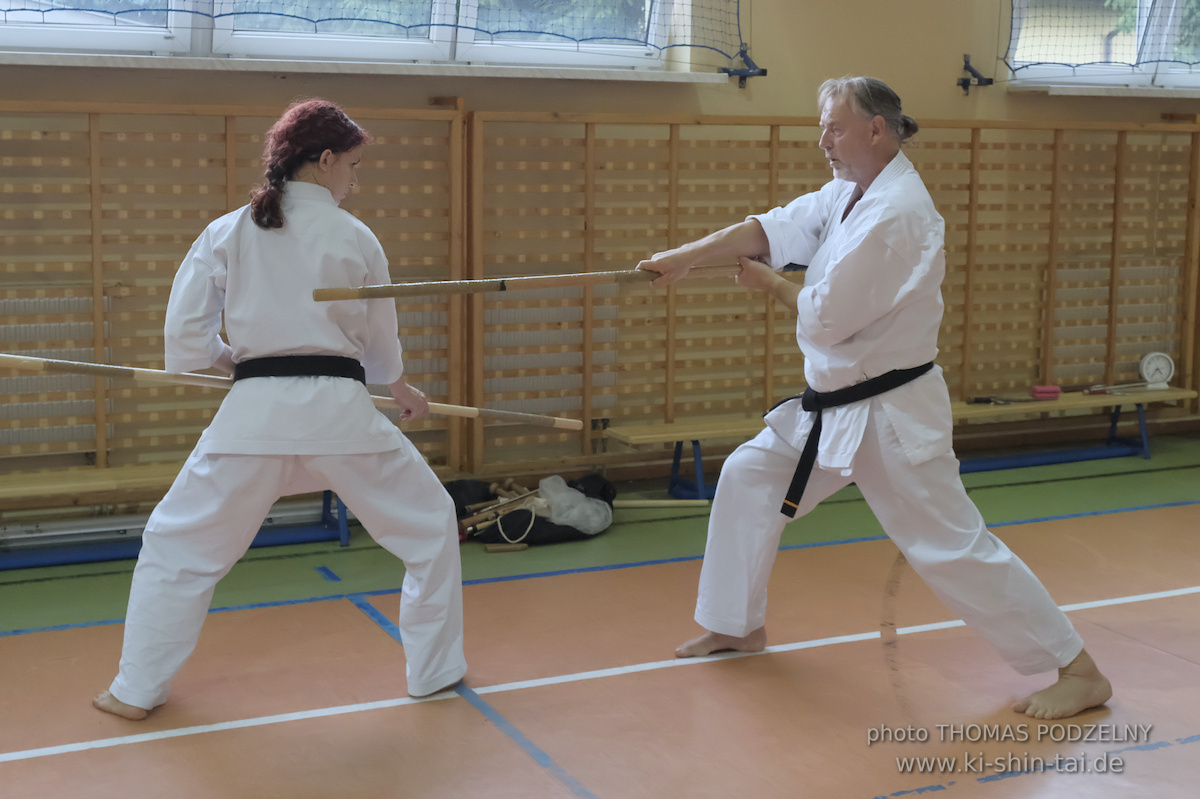 Ryûkyû Kobudô Lehrgang mit Thomas Podzelny 6.Dan in Krakau/Polen 12.-14.9.2025 