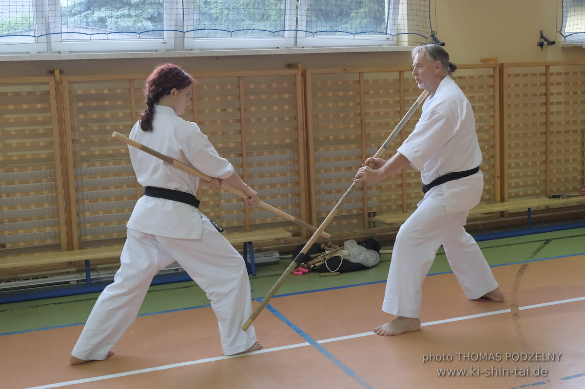 Ryûkyû Kobudô Lehrgang mit Thomas Podzelny 6.Dan in Krakau/Polen 12.-14.9.2025 