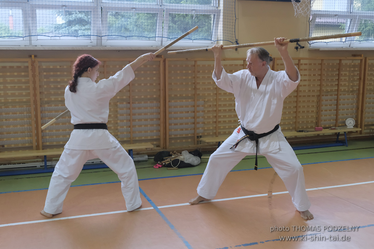 Ryûkyû Kobudô Lehrgang mit Thomas Podzelny 6.Dan in Krakau/Polen 12.-14.9.2025 