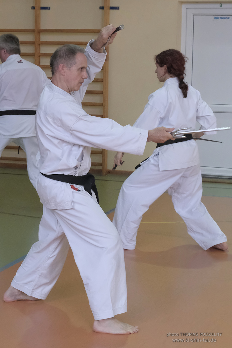 Ryûkyû Kobudô Lehrgang mit Thomas Podzelny 6.Dan in Krakau/Polen 12.-14.9.2025 