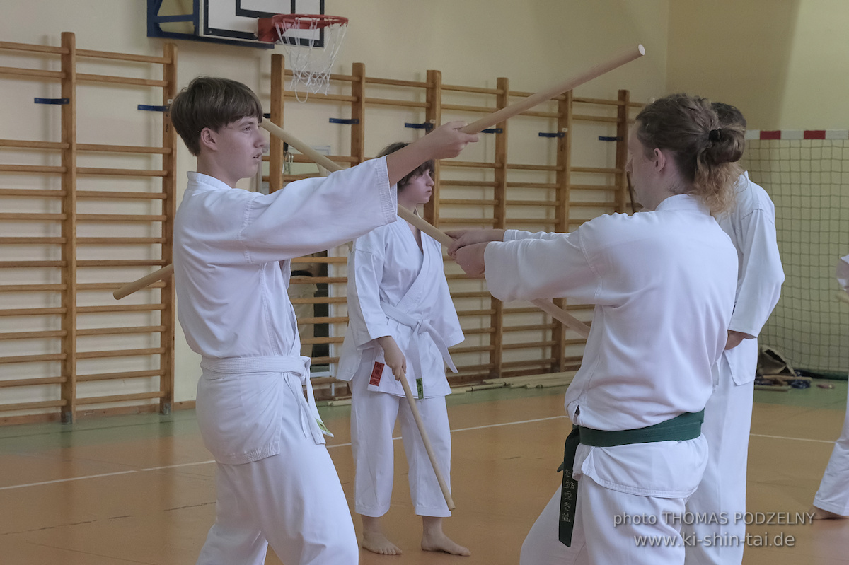 Ryûkyû Kobudô Lehrgang mit Thomas Podzelny 6.Dan in Krakau/Polen 12.-14.9.2025 