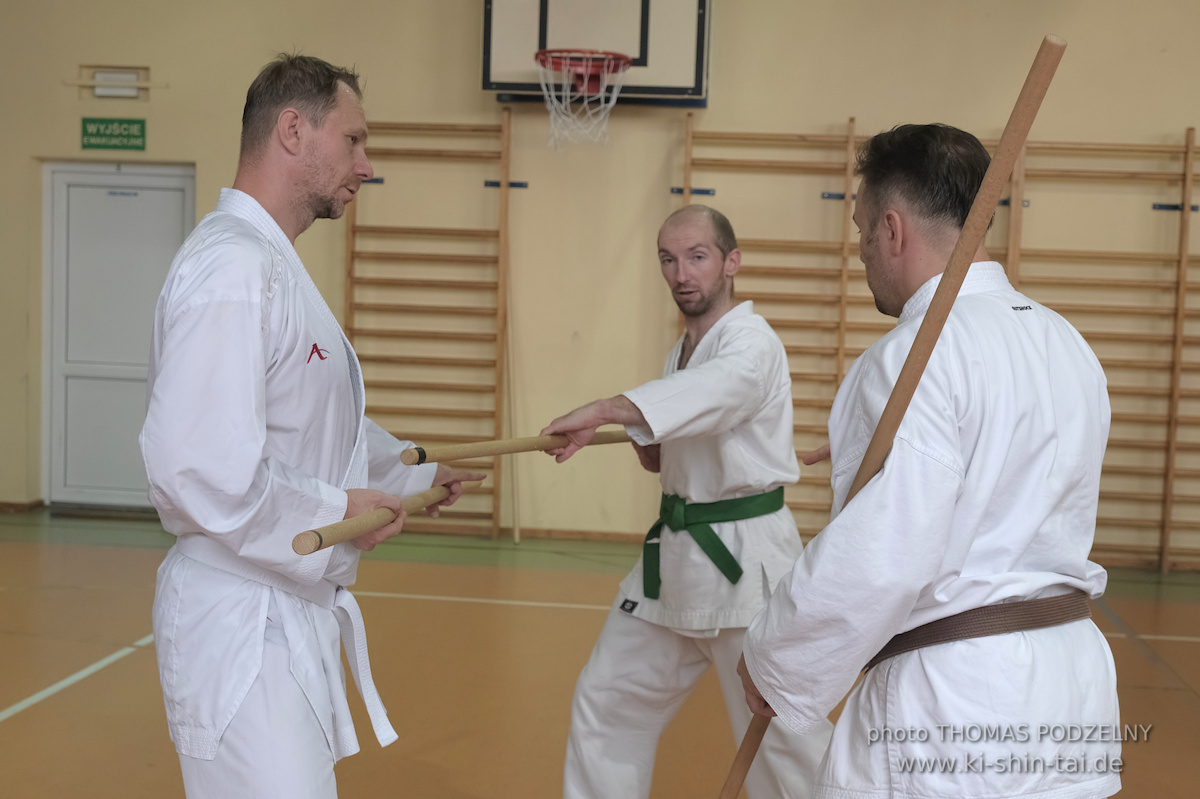 Ryûkyû Kobudô Lehrgang mit Thomas Podzelny 6.Dan in Krakau/Polen 12.-14.9.2025 