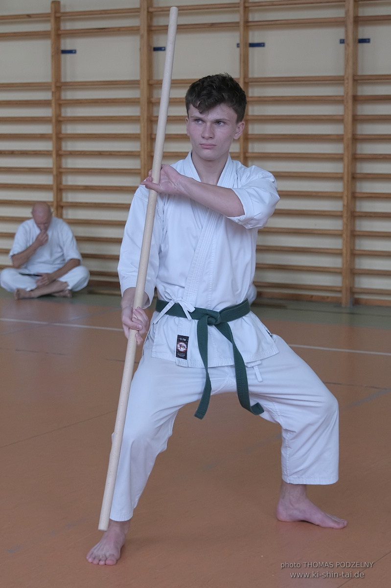 Ryûkyû Kobudô Lehrgang mit Thomas Podzelny 6.Dan in Krakau/Polen 12.-14.9.2025 