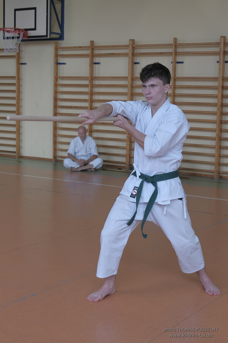 Ryûkyû Kobudô Lehrgang mit Thomas Podzelny 6.Dan in Krakau/Polen 12.-14.9.2025 