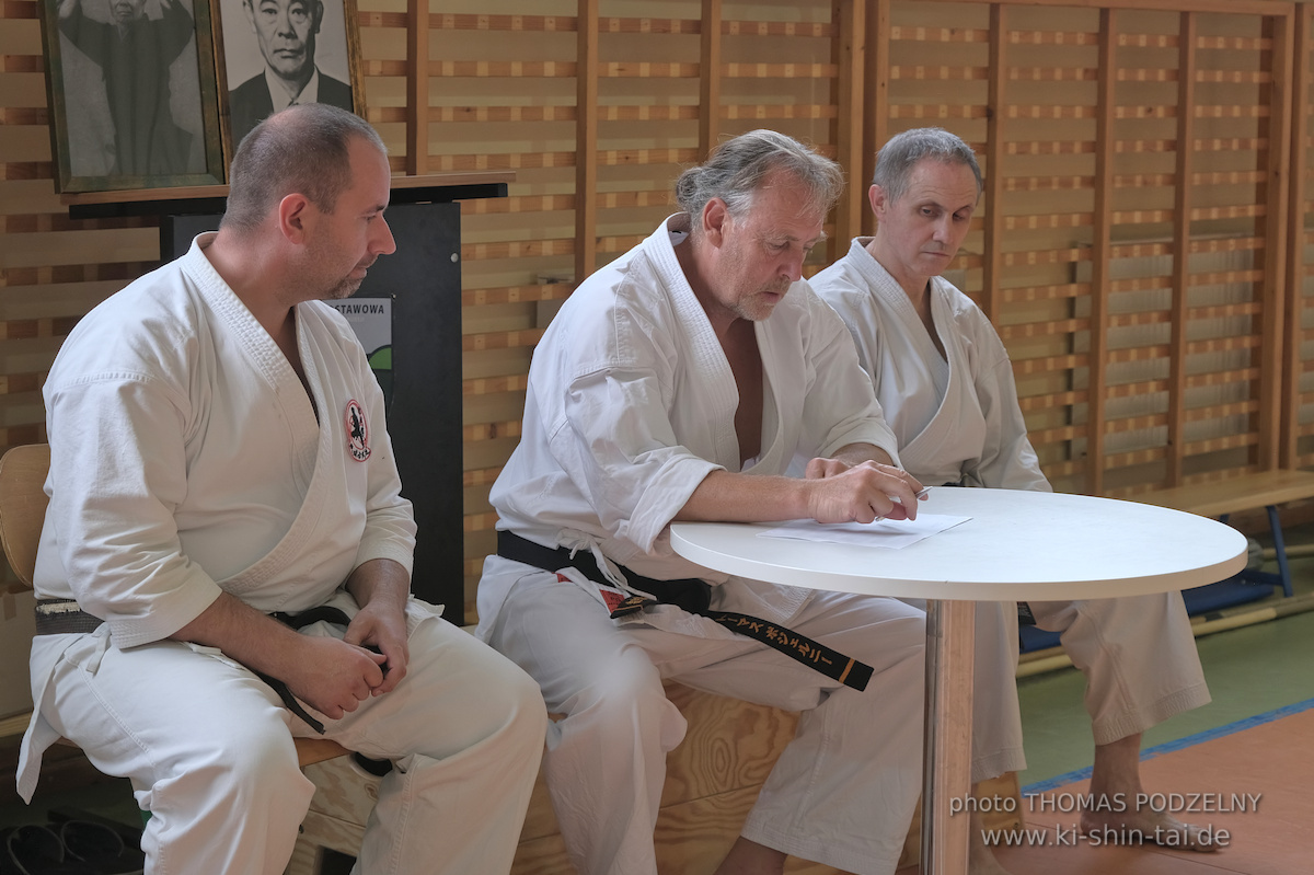 Ryûkyû Kobudô Lehrgang mit Thomas Podzelny 6.Dan in Krakau/Polen 12.-14.9.2025 