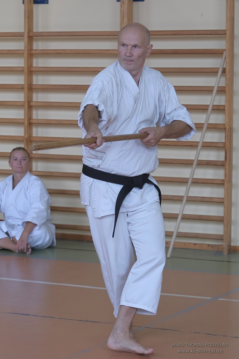 Ryûkyû Kobudô Lehrgang mit Thomas Podzelny 6.Dan in Krakau/Polen 12.-14.9.2025 
