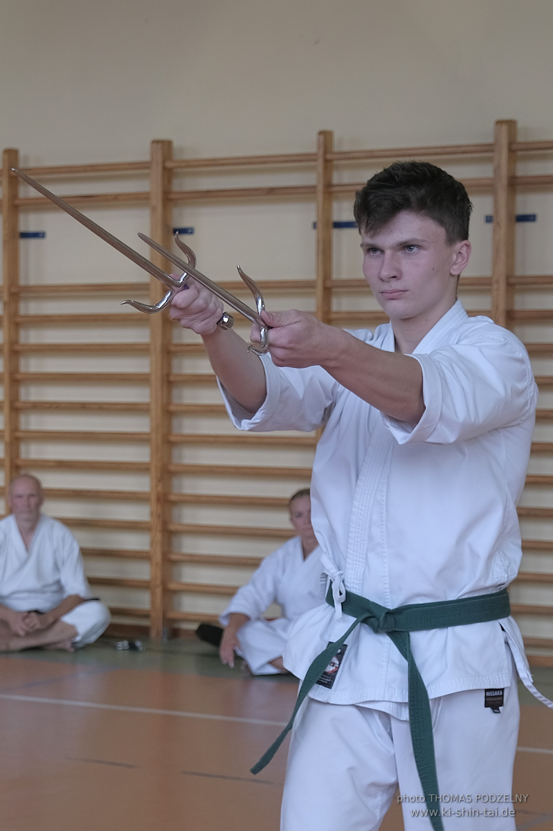 Ryûkyû Kobudô Lehrgang mit Thomas Podzelny 6.Dan in Krakau/Polen 12.-14.9.2025 