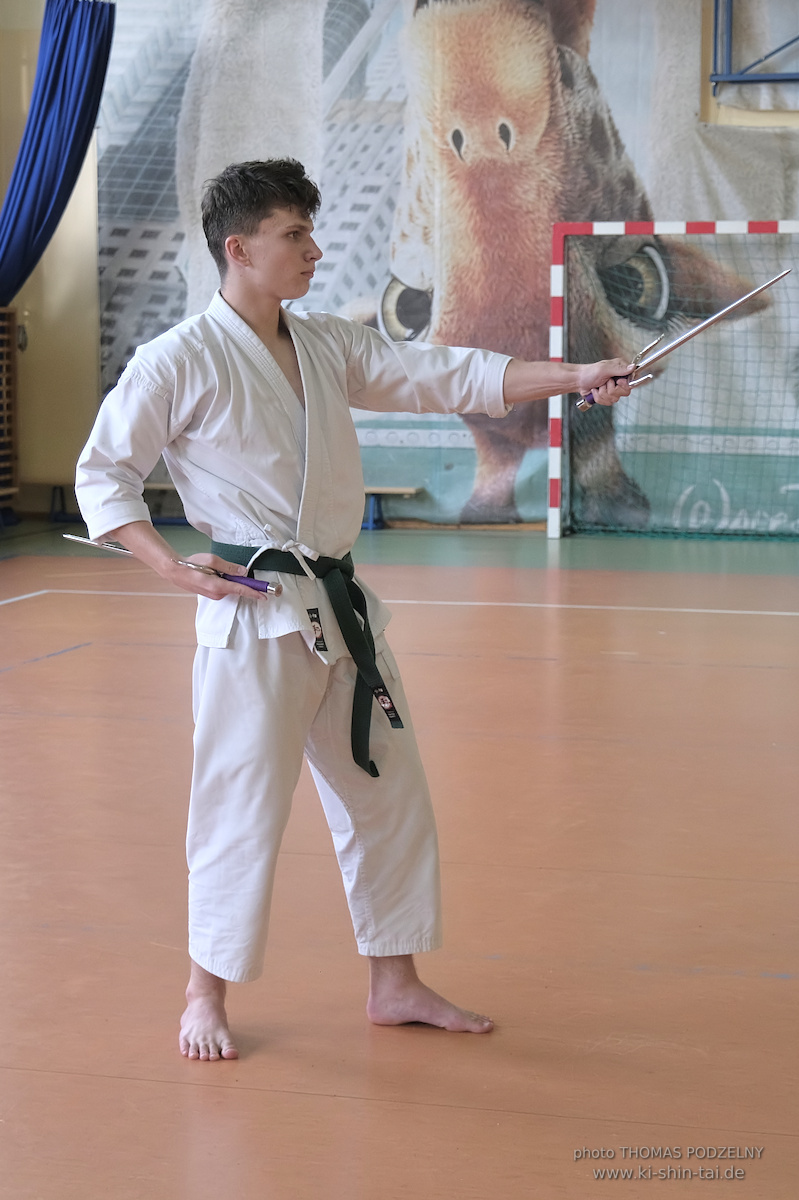 Ryûkyû Kobudô Lehrgang mit Thomas Podzelny 6.Dan in Krakau/Polen 12.-14.9.2025 