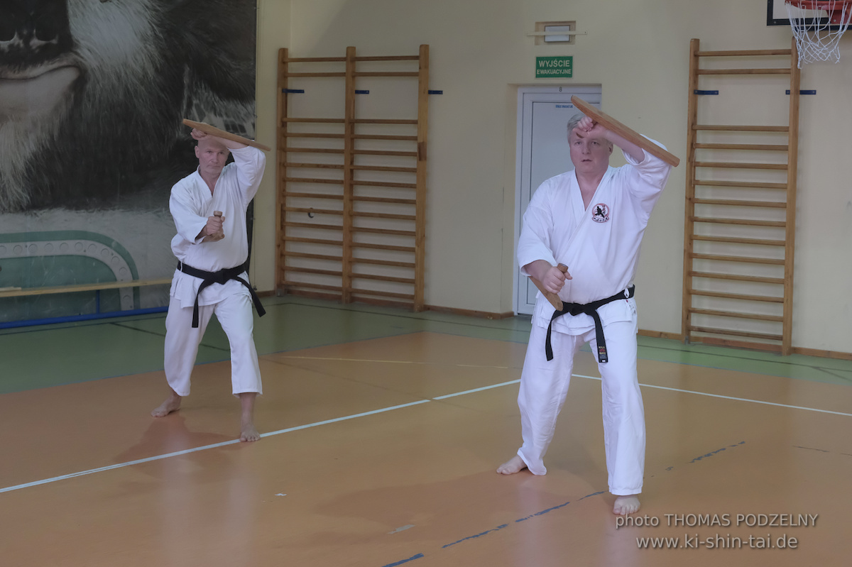 Ryûkyû Kobudô Lehrgang mit Thomas Podzelny 6.Dan in Krakau/Polen 12.-14.9.2025 