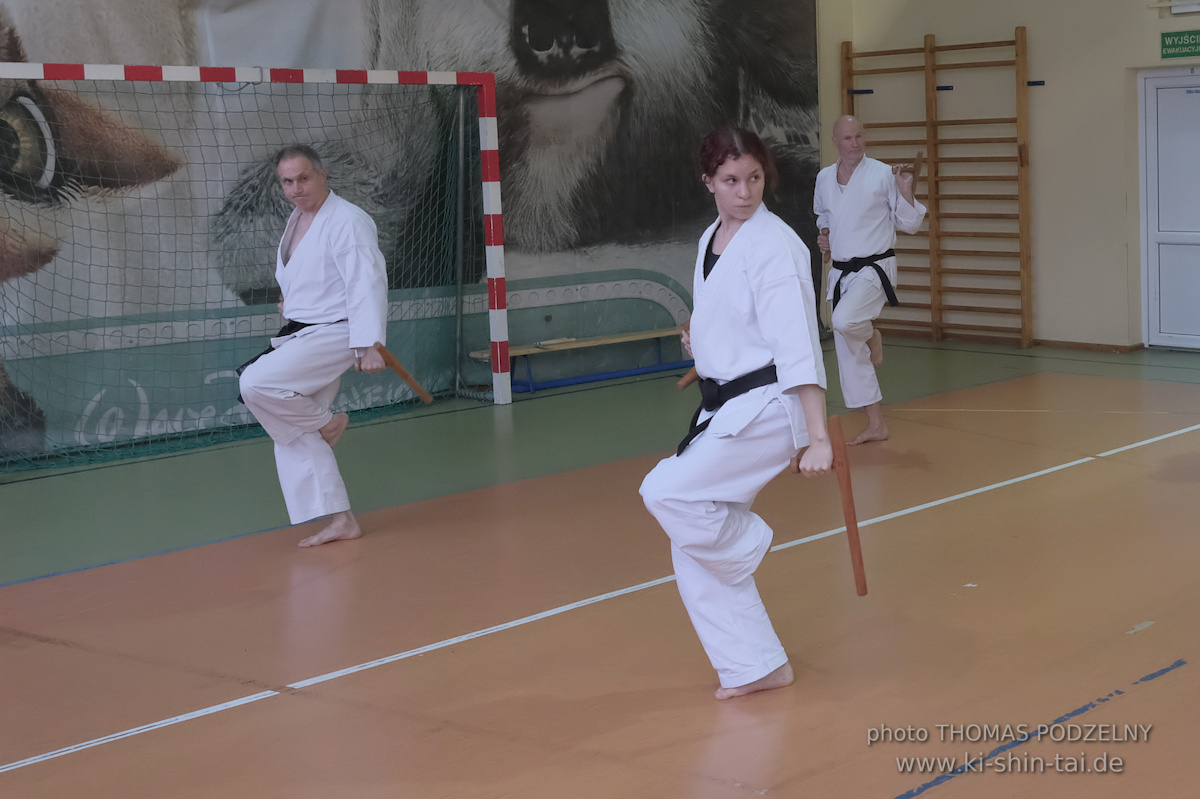 Ryûkyû Kobudô Lehrgang mit Thomas Podzelny 6.Dan in Krakau/Polen 12.-14.9.2025 