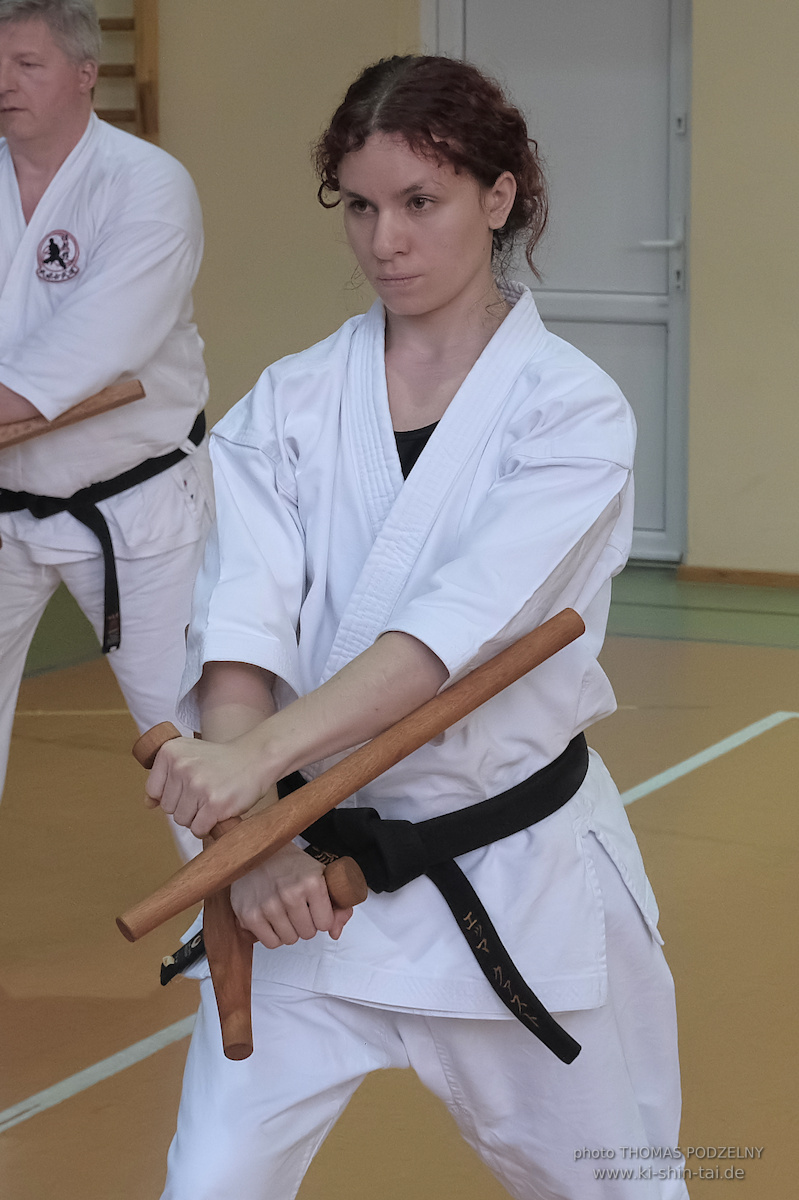 Ryûkyû Kobudô Lehrgang mit Thomas Podzelny 6.Dan in Krakau/Polen 12.-14.9.2025 