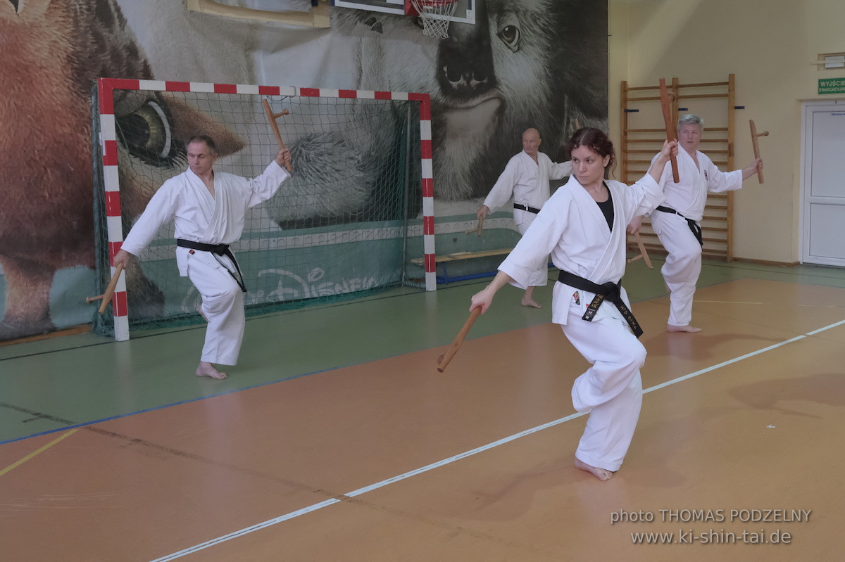Ryûkyû Kobudô Lehrgang mit Thomas Podzelny 6.Dan in Krakau/Polen 12.-14.9.2025 