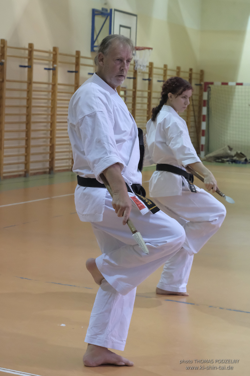 Ryûkyû Kobudô Lehrgang mit Thomas Podzelny 6.Dan in Krakau/Polen 12.-14.9.2025 