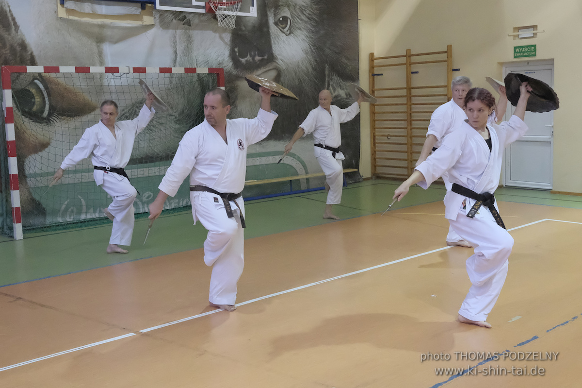 Ryûkyû Kobudô Lehrgang mit Thomas Podzelny 6.Dan in Krakau/Polen 12.-14.9.2025 