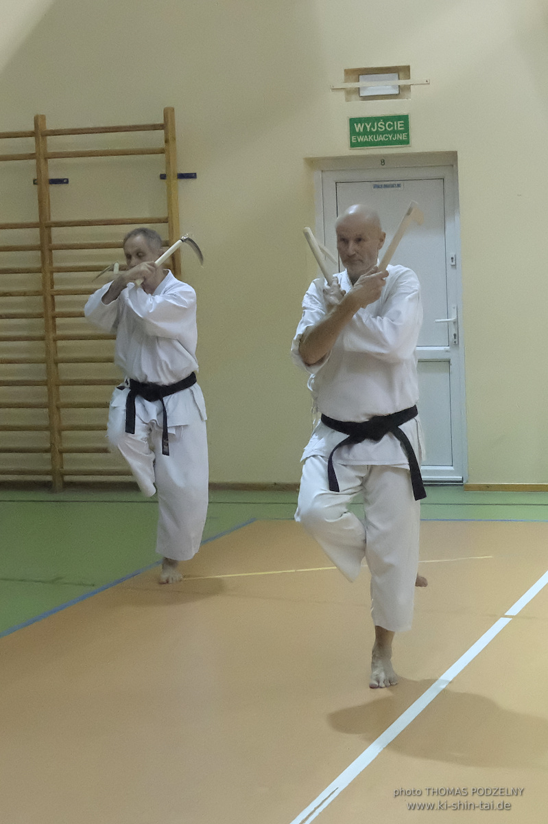 Ryûkyû Kobudô Lehrgang mit Thomas Podzelny 6.Dan in Krakau/Polen 12.-14.9.2025 