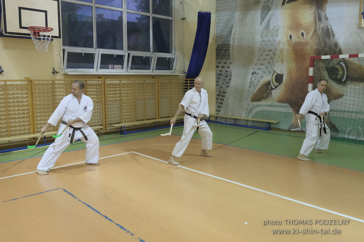 Ryûkyû Kobudô Lehrgang mit Thomas Podzelny 6.Dan in Krakau/Polen 12.-14.9.2025 