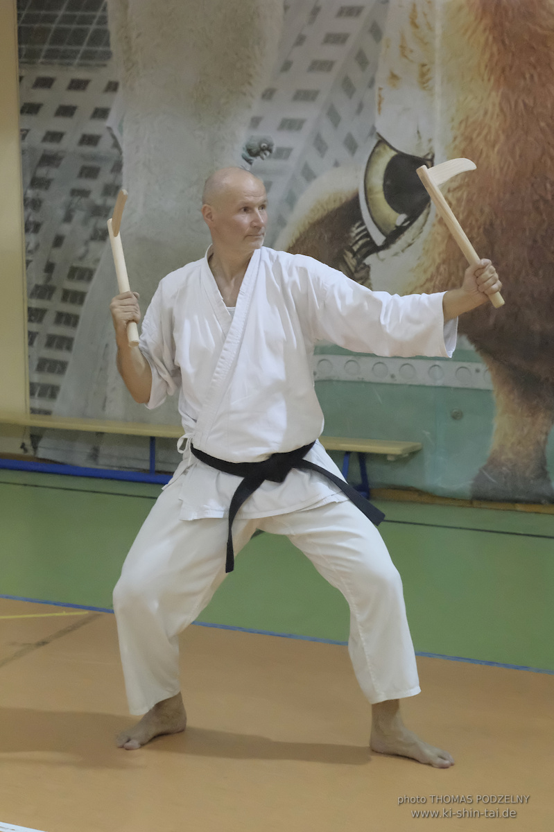 Ryûkyû Kobudô Lehrgang mit Thomas Podzelny 6.Dan in Krakau/Polen 12.-14.9.2025 