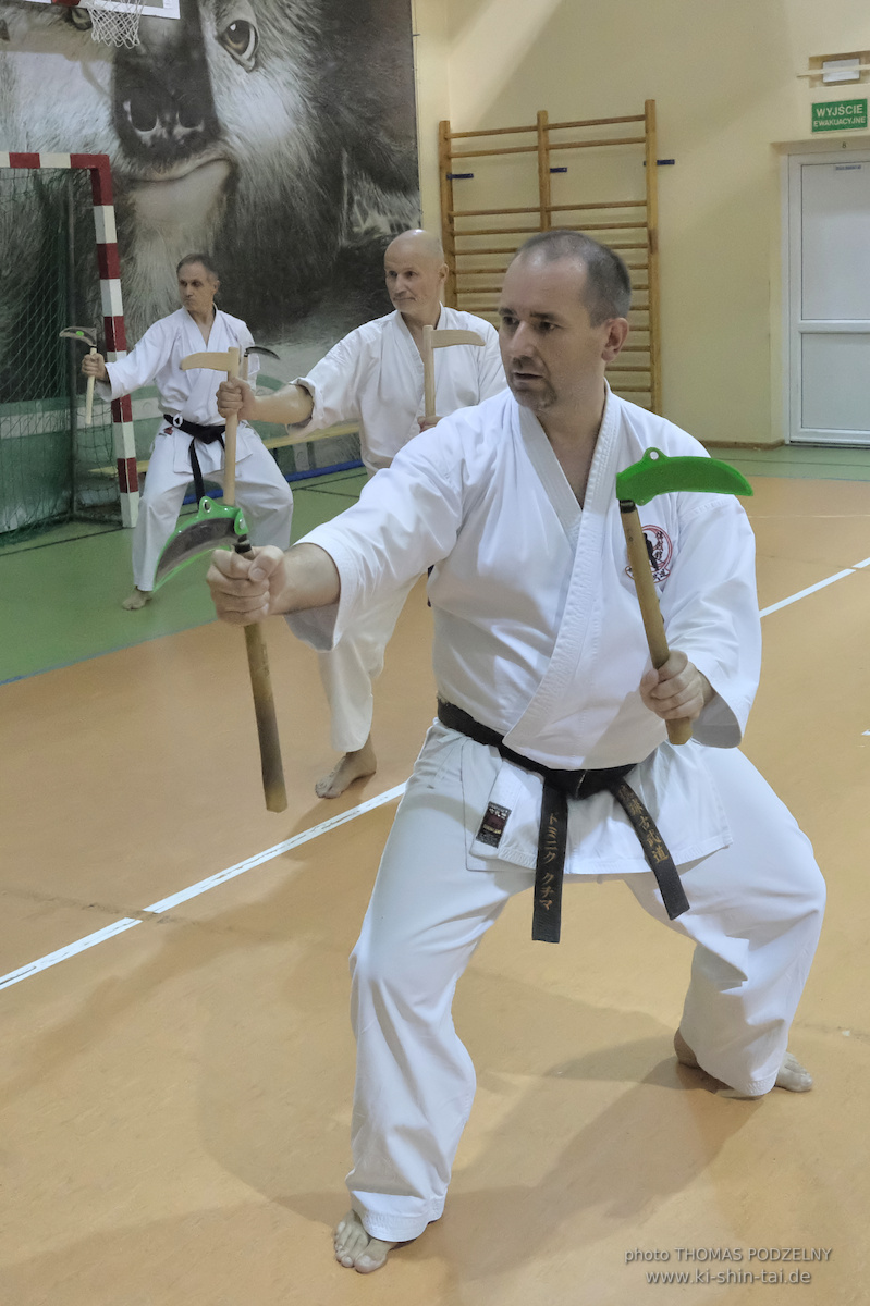 Ryûkyû Kobudô Lehrgang mit Thomas Podzelny 6.Dan in Krakau/Polen 12.-14.9.2025 