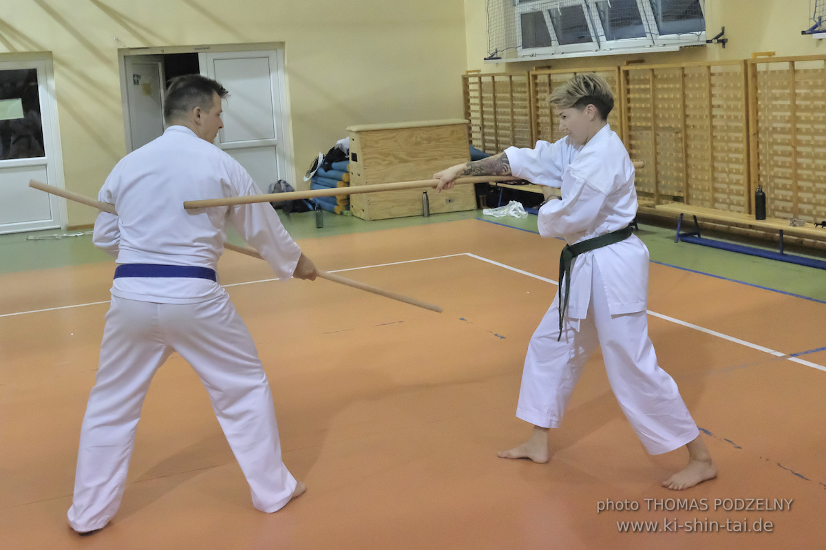 Ryûkyû Kobudô Lehrgang mit Thomas Podzelny 6.Dan in Krakau/Polen 12.-14.9.2025 