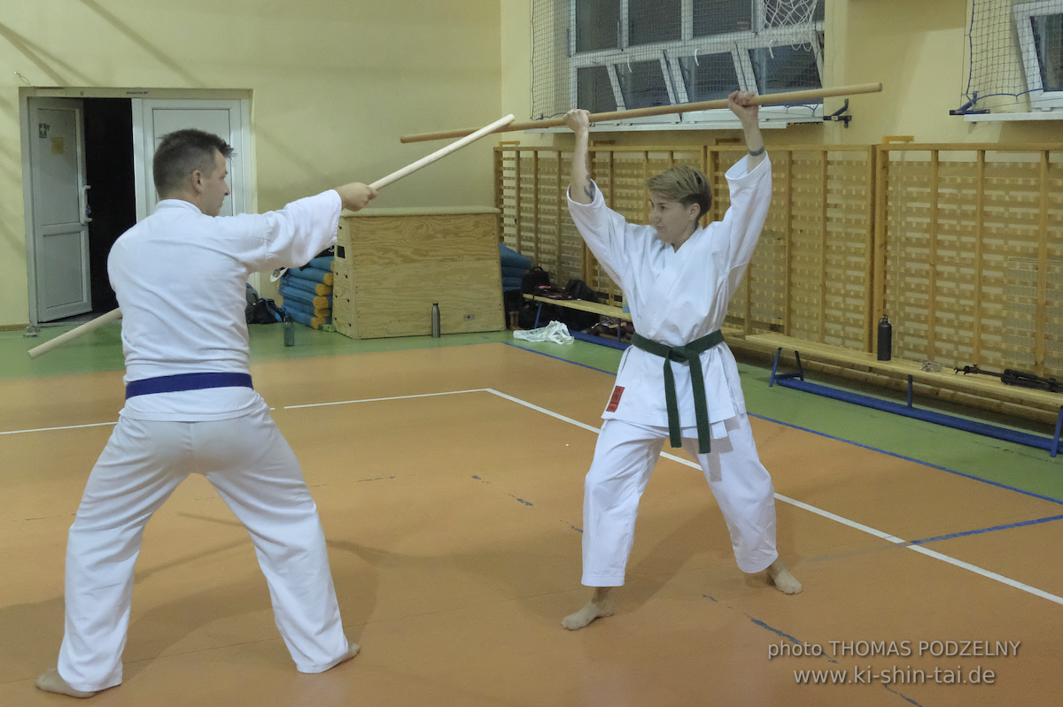 Ryûkyû Kobudô Lehrgang mit Thomas Podzelny 6.Dan in Krakau/Polen 12.-14.9.2025 