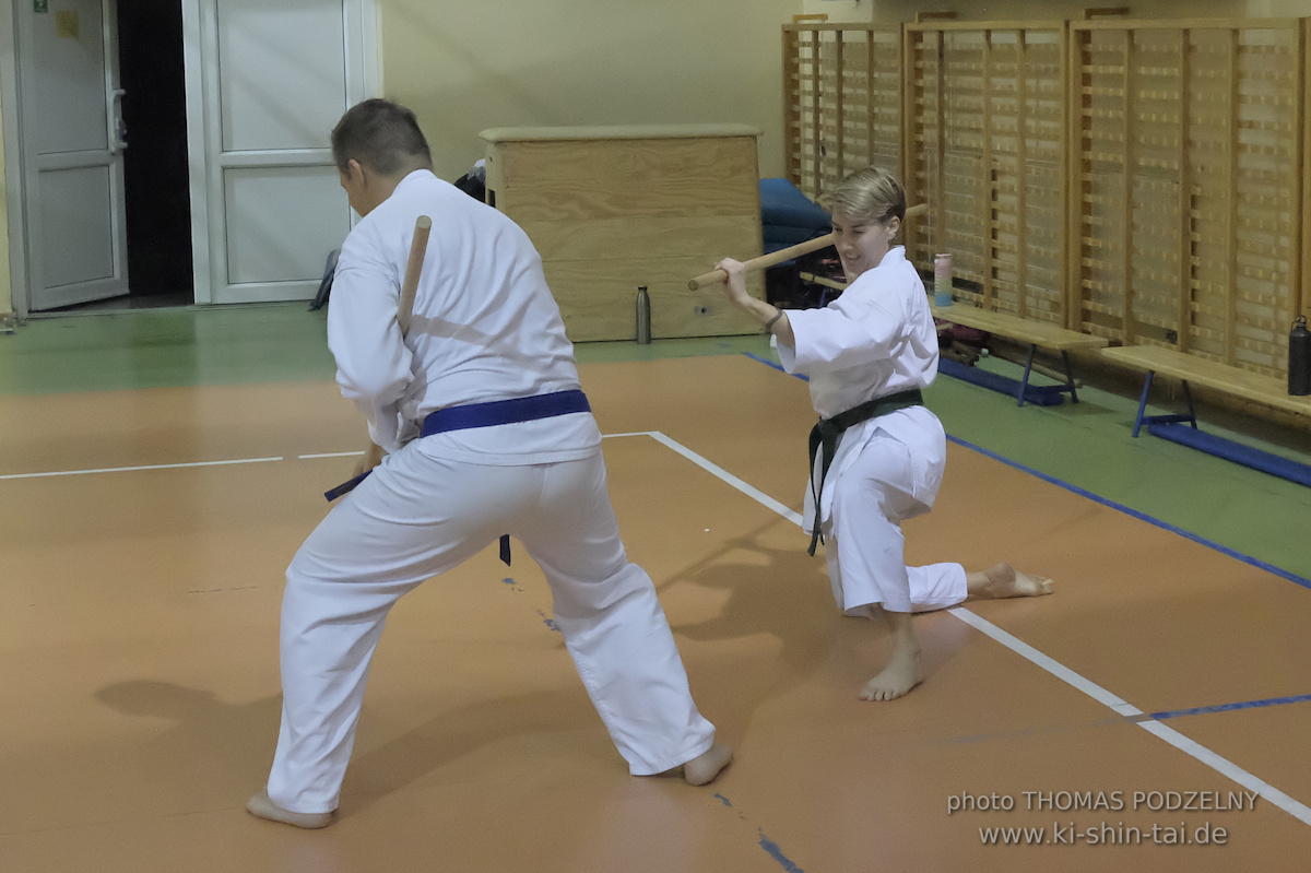 Ryûkyû Kobudô Lehrgang mit Thomas Podzelny 6.Dan in Krakau/Polen 12.-14.9.2025 