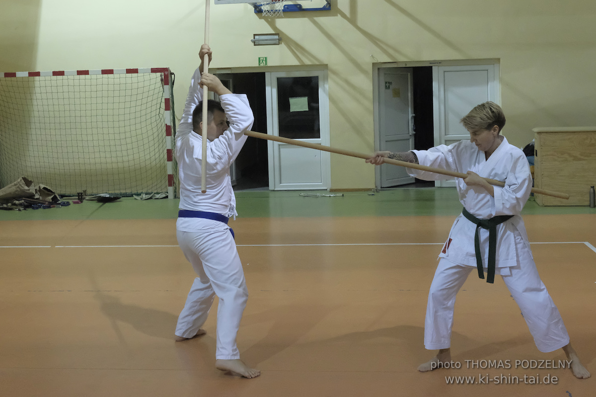 Ryûkyû Kobudô Lehrgang mit Thomas Podzelny 6.Dan in Krakau/Polen 12.-14.9.2025 