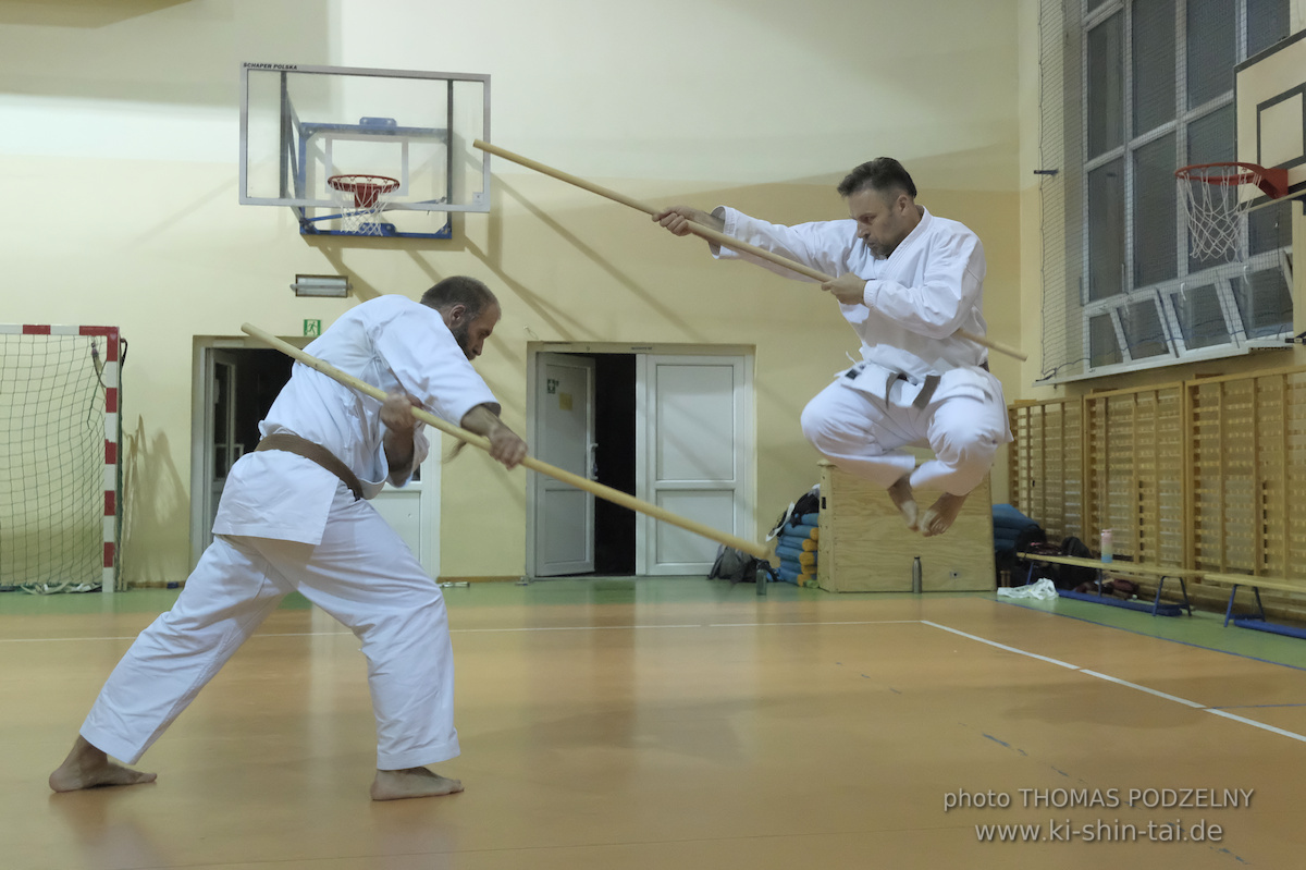 Ryûkyû Kobudô Lehrgang mit Thomas Podzelny 6.Dan in Krakau/Polen 12.-14.9.2025 