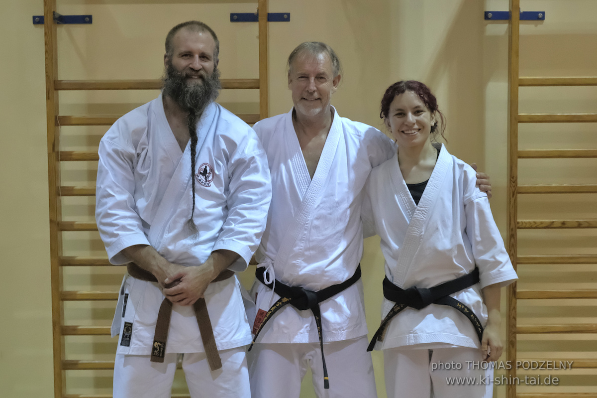 Ryûkyû Kobudô Lehrgang mit Thomas Podzelny 6.Dan in Krakau/Polen 12.-14.9.2025 
