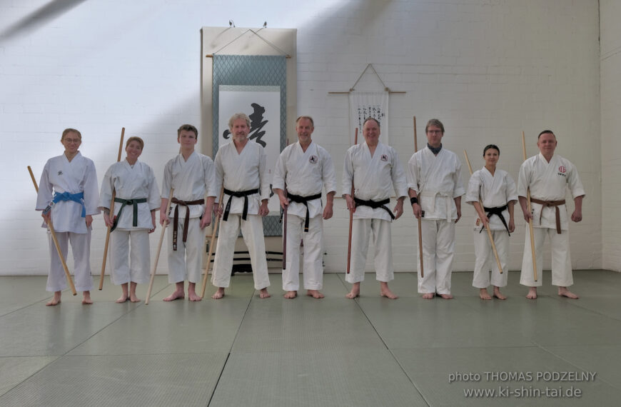 Ryûkyû Kobudô Lehrgang mit Thomas Podzelny 6.Dan in Lüneburg 3.-5.10.2025